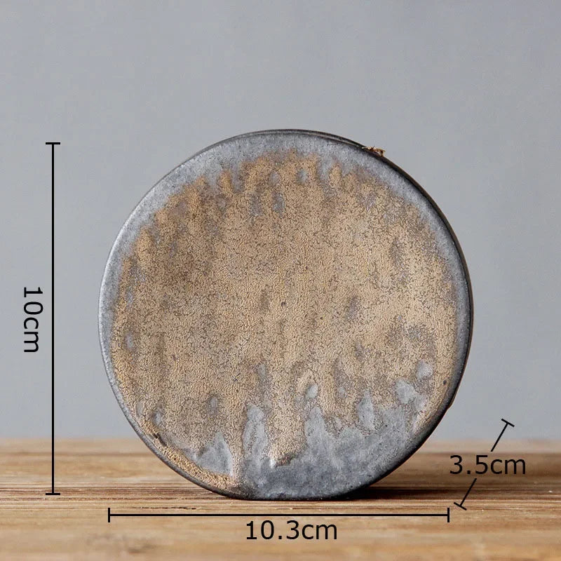 Afralia™ Coarse Pottery Vase Small Flower Pot Room Aesthetic Decor