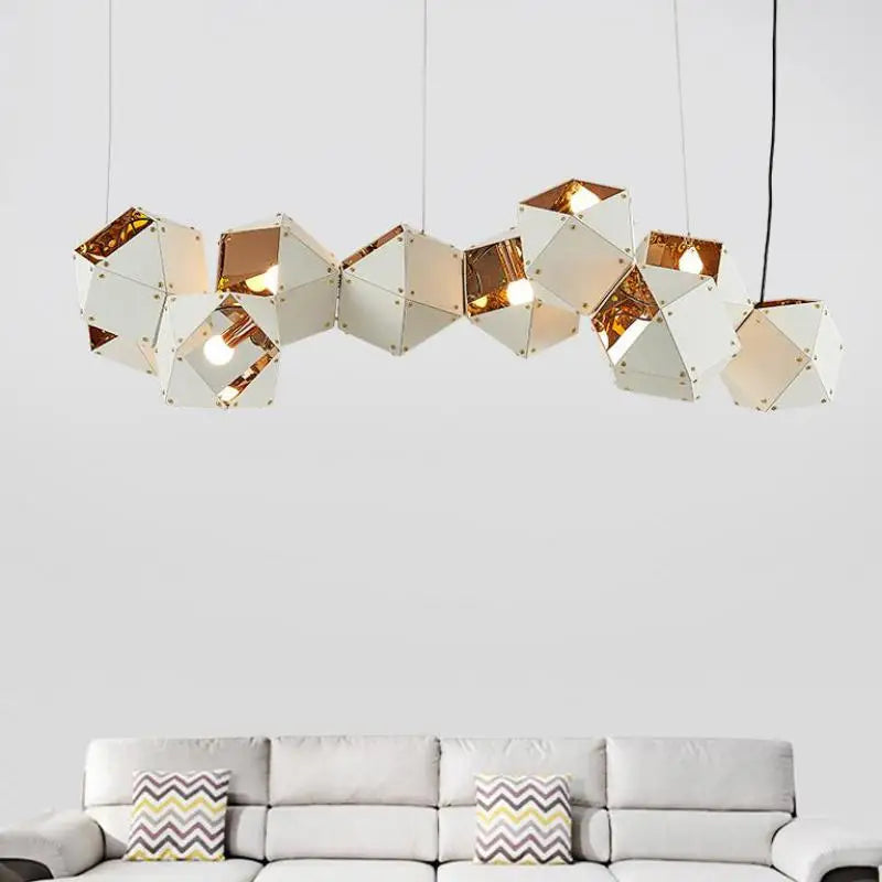 Afralia™ Modern Chandelier: Dining Room LED Pendant Lamp, Home Decor Hanging Light Fixtures