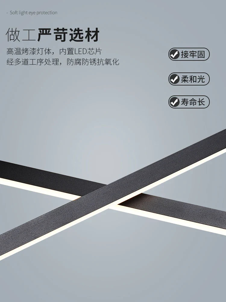 Afralia™ LED Chandelier for Modern Duplex Interior, Loft Decor, Living & Dining Room Lighting