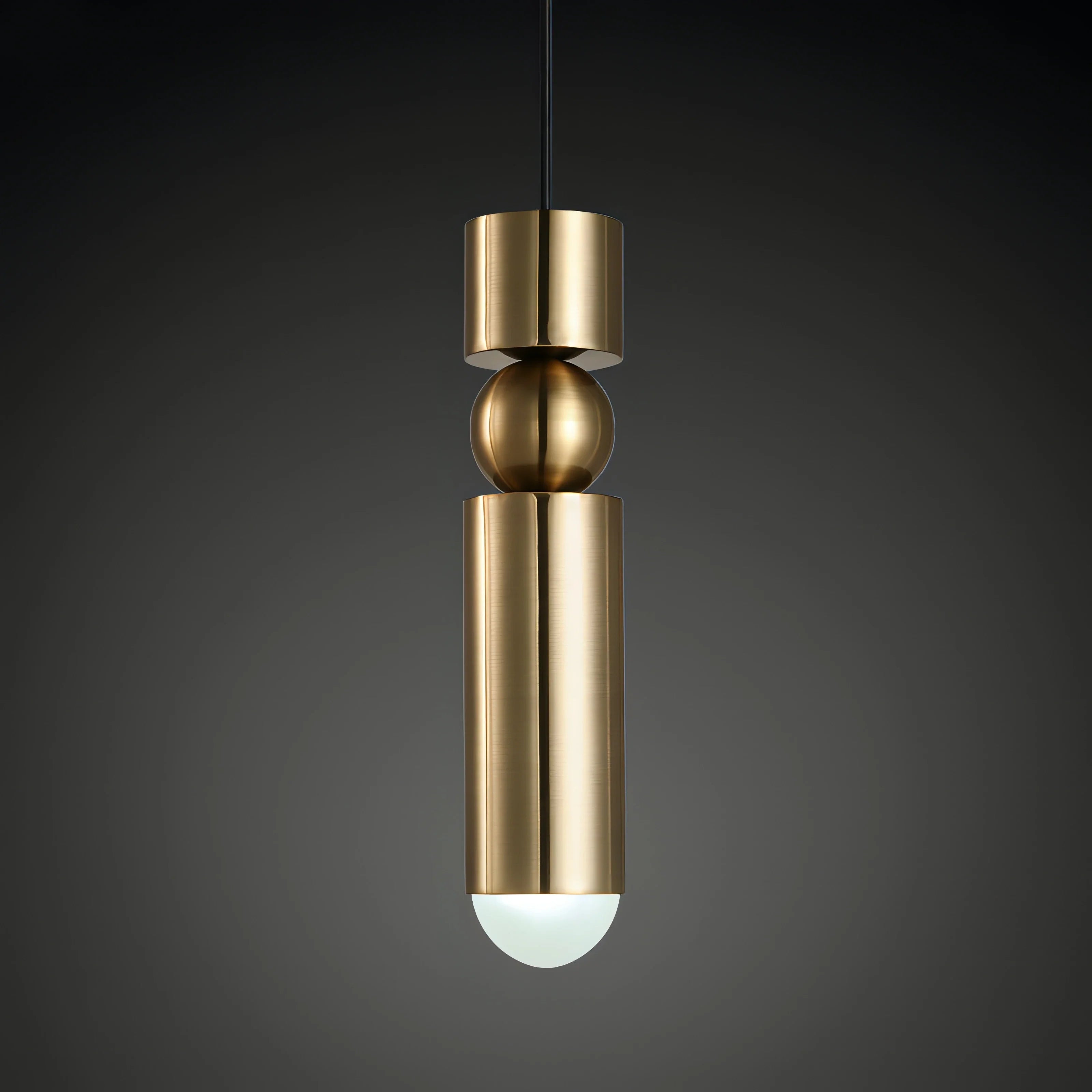 Afralia™ Modern Nordic Villa GU10 Pendant Lights Gold/Chrome/Black Metal Indoor Fixtures