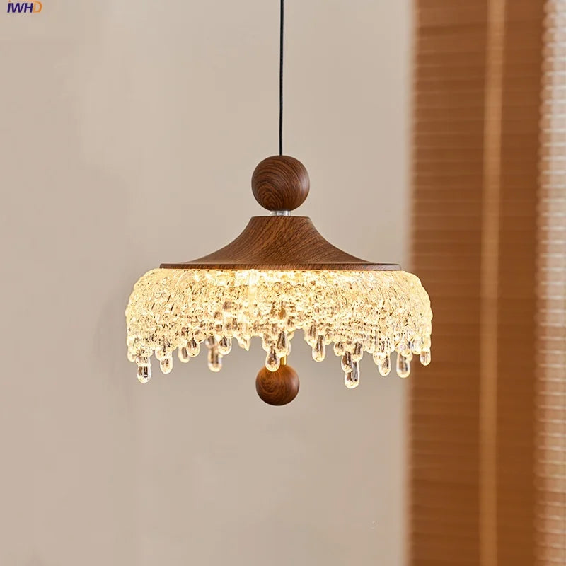 Afralia™ Iceberg Acrylic Pendant Lights: Modern Nordic LED Hang Lamp for Home Decor