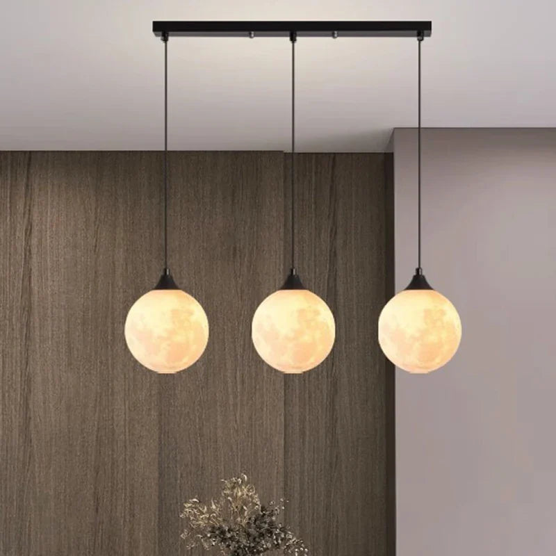 Afralia™ Modern Chandelier Pendant Light LED Ceiling Lamp for Indoor Dining Room