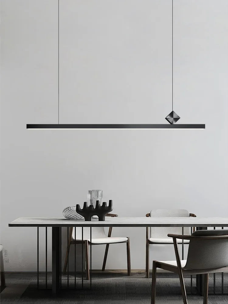 Afralia™ Modern Nordic LED Chandelier for Living Room Dining Study Bar Counter