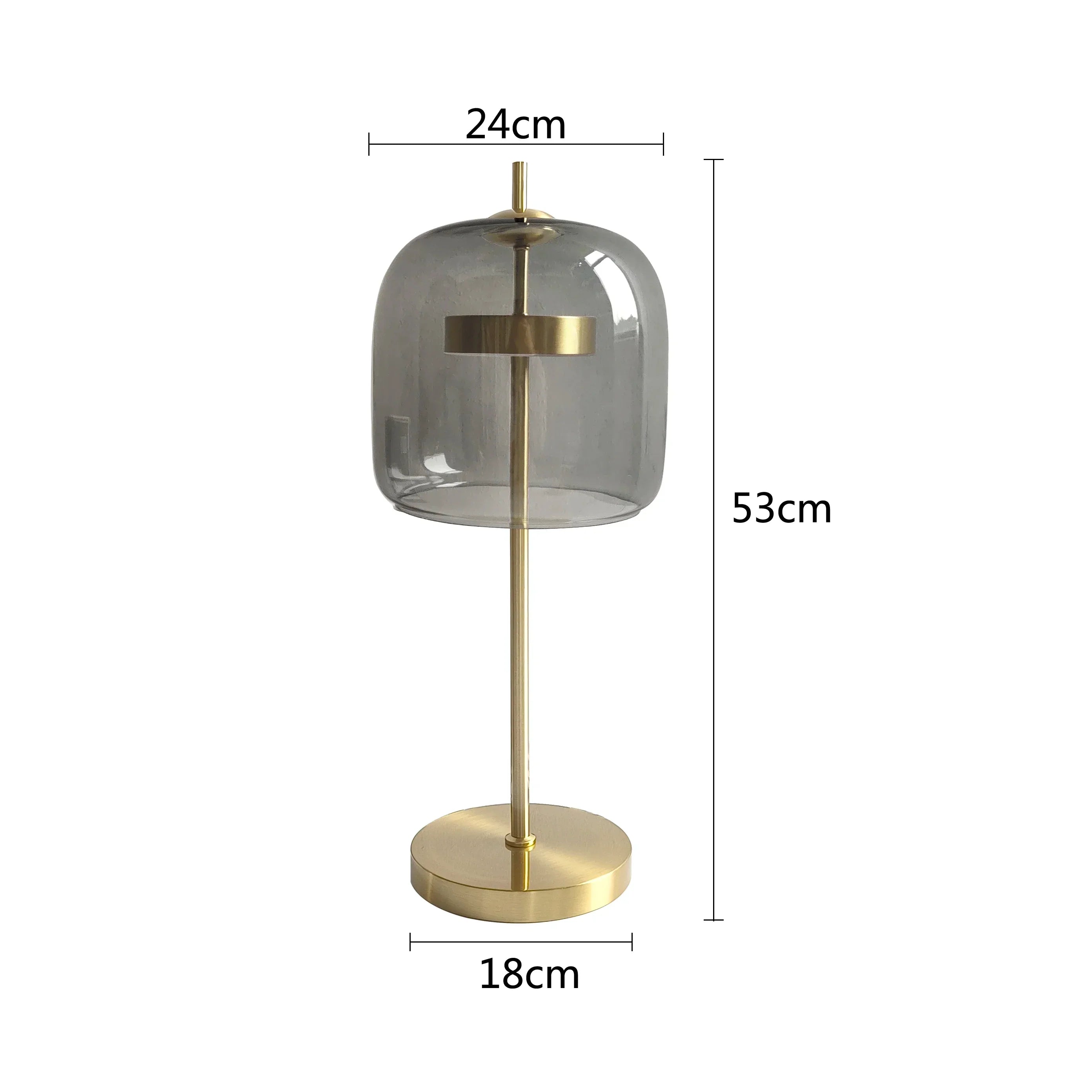 Afralia™ Glass Table Lamp: Modern Nordic Design for Bedroom Living Room Decor