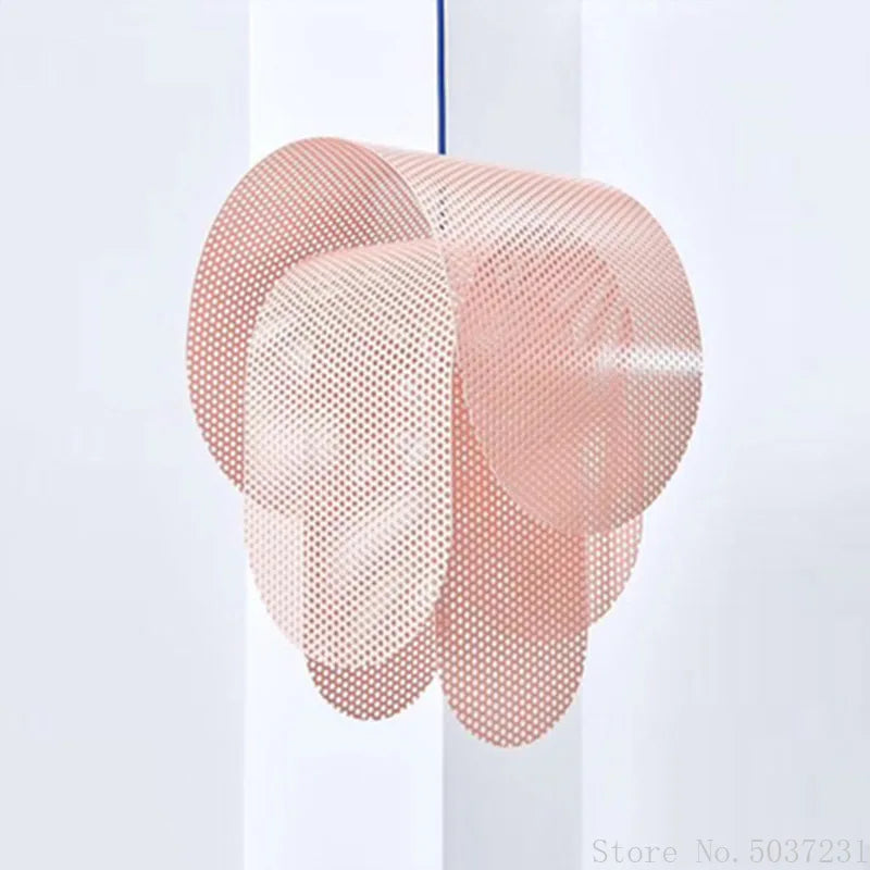 Afralia™ Pink Chandelier Pendant Light for Bedroom and Children's Room