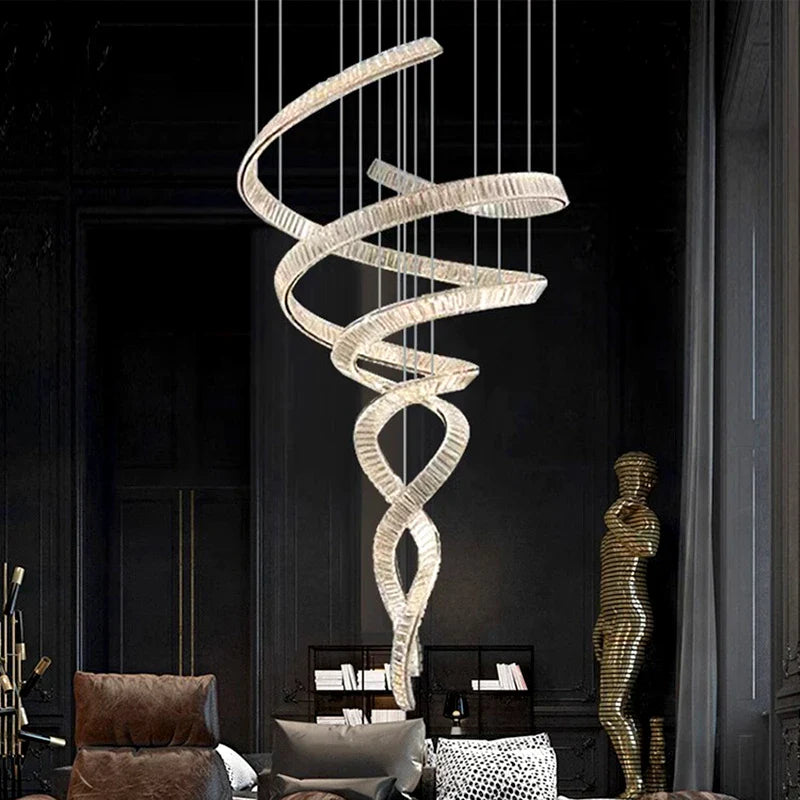 Afralia™ Modern Pendant Chandelier for Dining Room, Living Room Ceiling Light