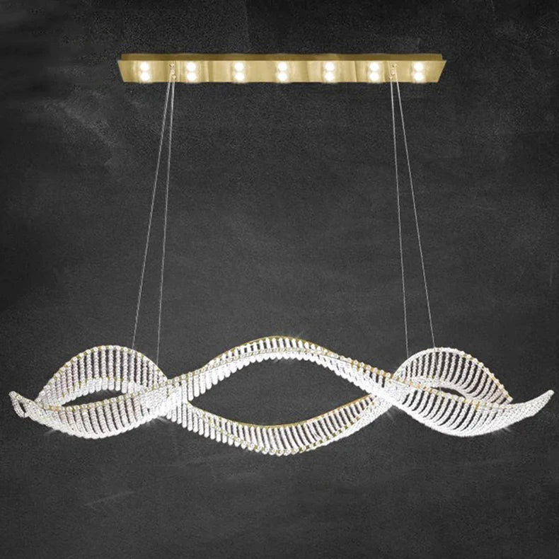 Afralia™ LED Pendant Chandelier Light for Living and Dining Room Decor