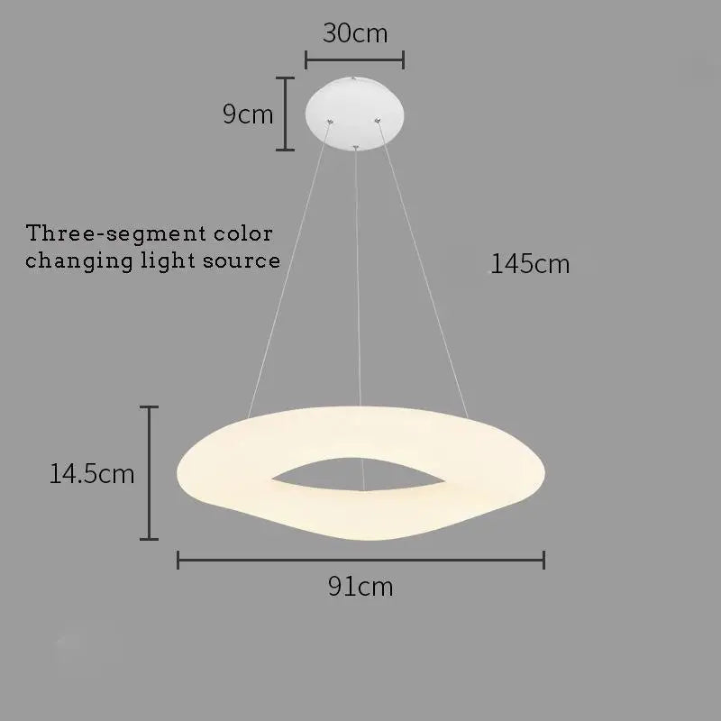 Afralia™ Modern Cloud LED Ceiling Light Chandelier for Living Room Bedroom Kids Room