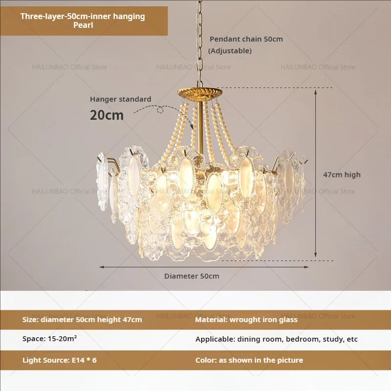 Afralia™ Cream Wind Crystal Chandelier - Elegant French Design for Luxury Living Spaces