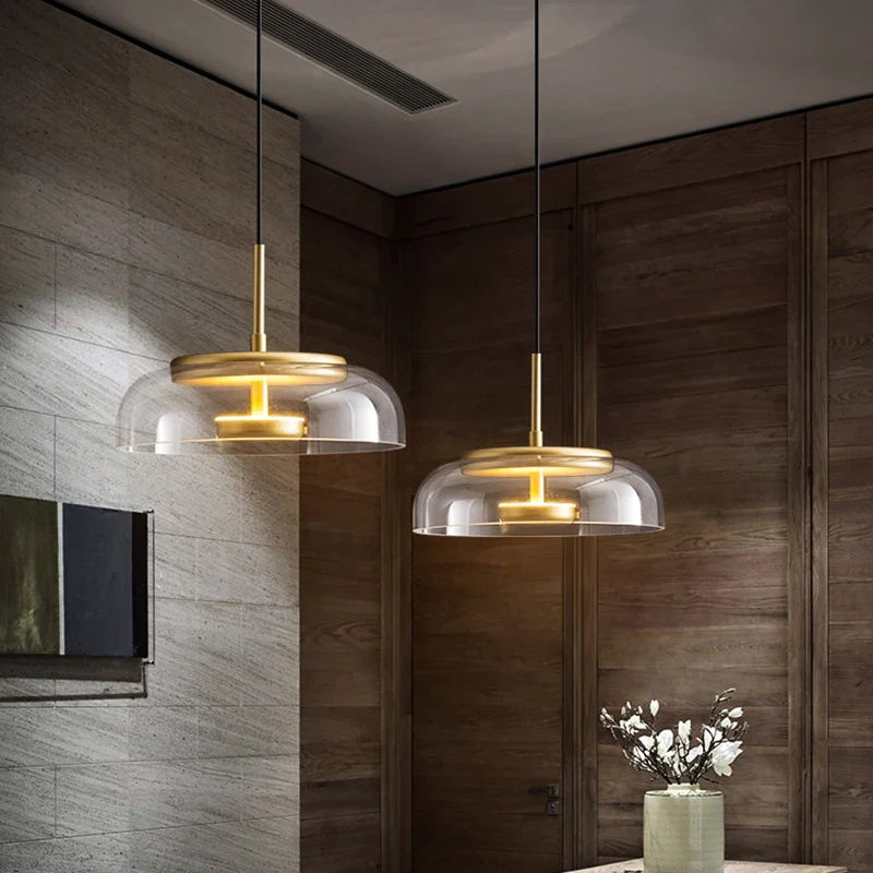 Afralia™ Nordic Minimalist LED Small Chandeliers Modern Indoor Decor Lighting