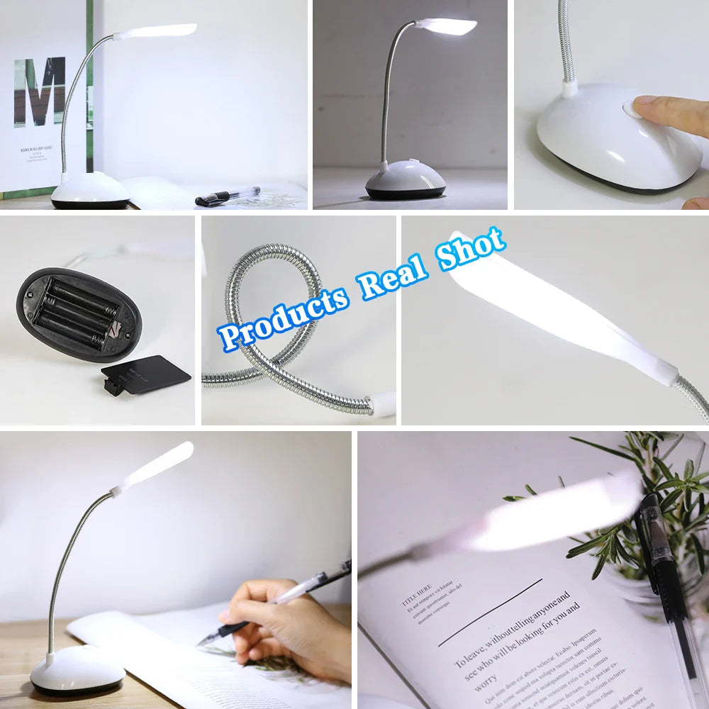 Afralia™ LED Desk Lamp | Table Reading Light for Study and Bedroom Bedside Reading