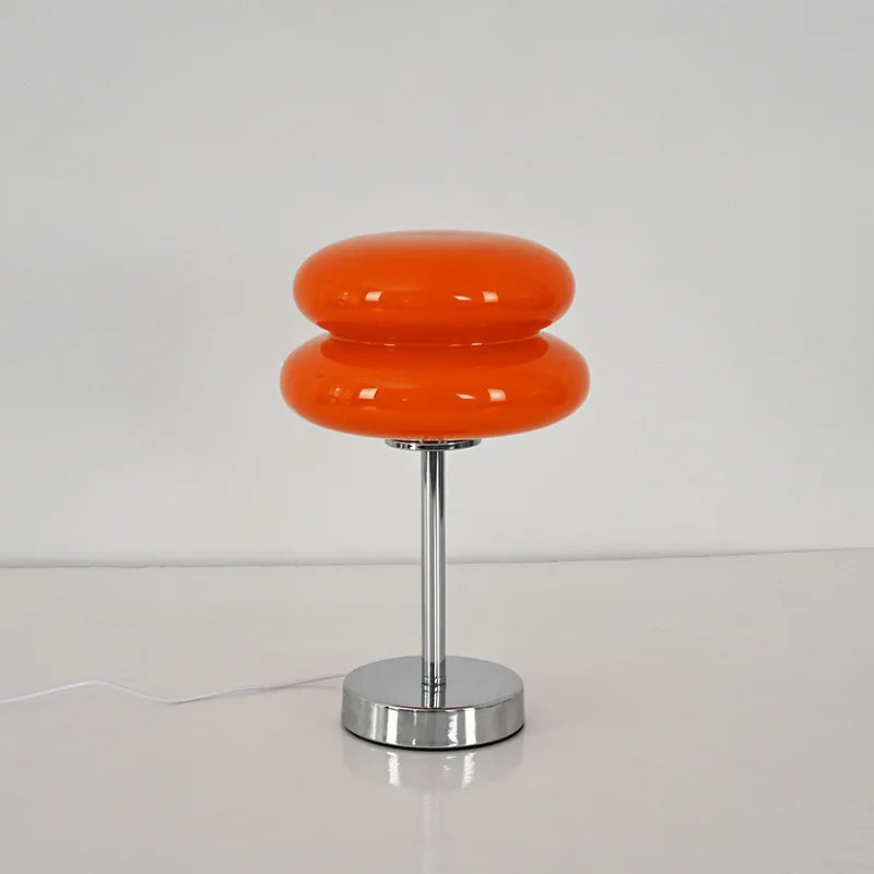 Stained Glass Desk Lamp Children's Bedroom Egg Tart Table Lamp Afralia™