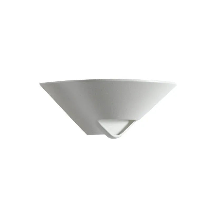 Afralia™ Modern Black/White Wall Lamp LED Indoor Lighting Living Room Bedroom Bedside
