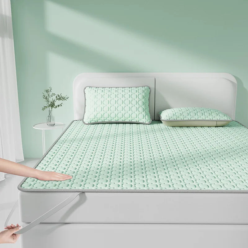 Afralia™ Cooling Latex Pad | Anti-Slip Design | Multi-Layer Structure | Foldable Mattress