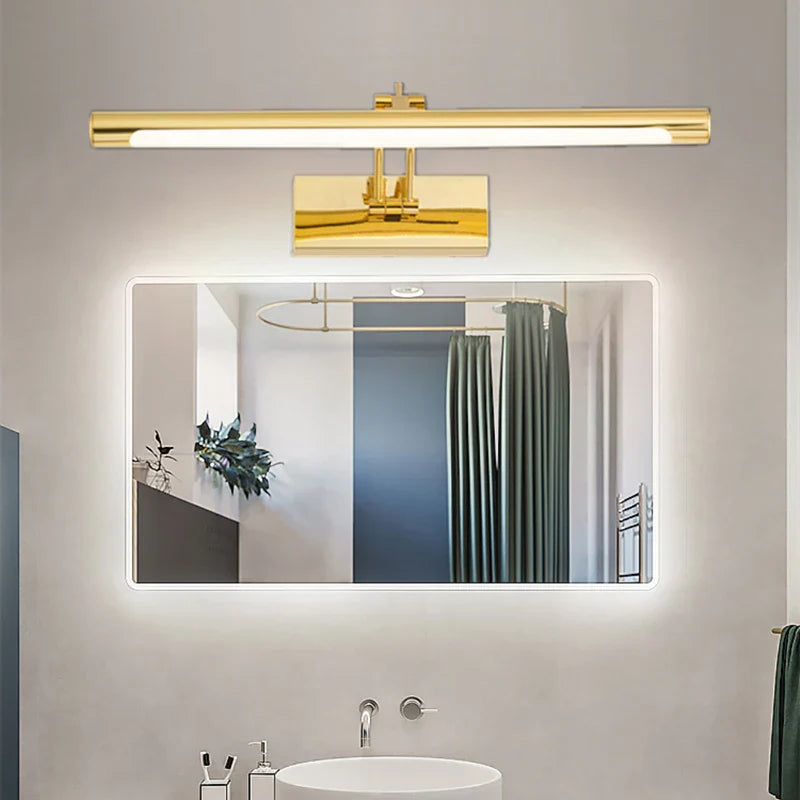 Afralia™ Modern Bathroom Wall Lamps 40CM 55CM 9W 12W Indoor Bedroom Sconces Fixtures