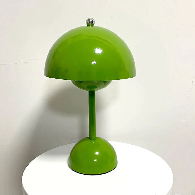 Afralia™ Bud Metal Desk Lamp with Touch Control and Multi-Color Dimming