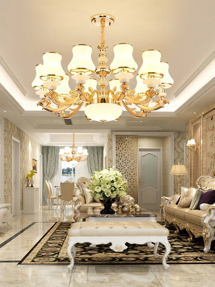 Afralia™ European Modern Chandelier Combination Package: Hot Selling Living Room Dining Room Bedroom Lamps