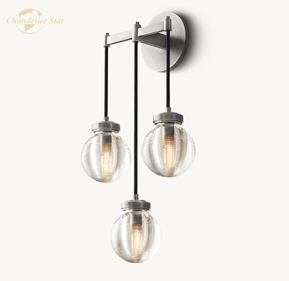 Afralia™ Crystal LED Wall Sconce: Elegant Bedroom Living Room Bathroom Lighting Fixtures