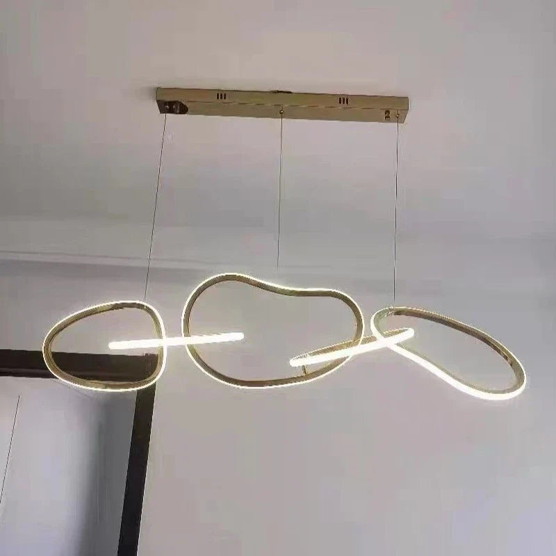 Afralia™ Minimalist Chandelier Lighting for Dining Room & Restaurant Décor