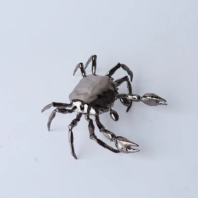 Afralia™ Metal Insect Sculpture Figurine Home Decor Accessory