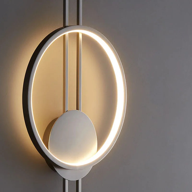 Afralia™ LED Wall Lights: Elegant Minimalist Sconce with 3 Dimming Modes