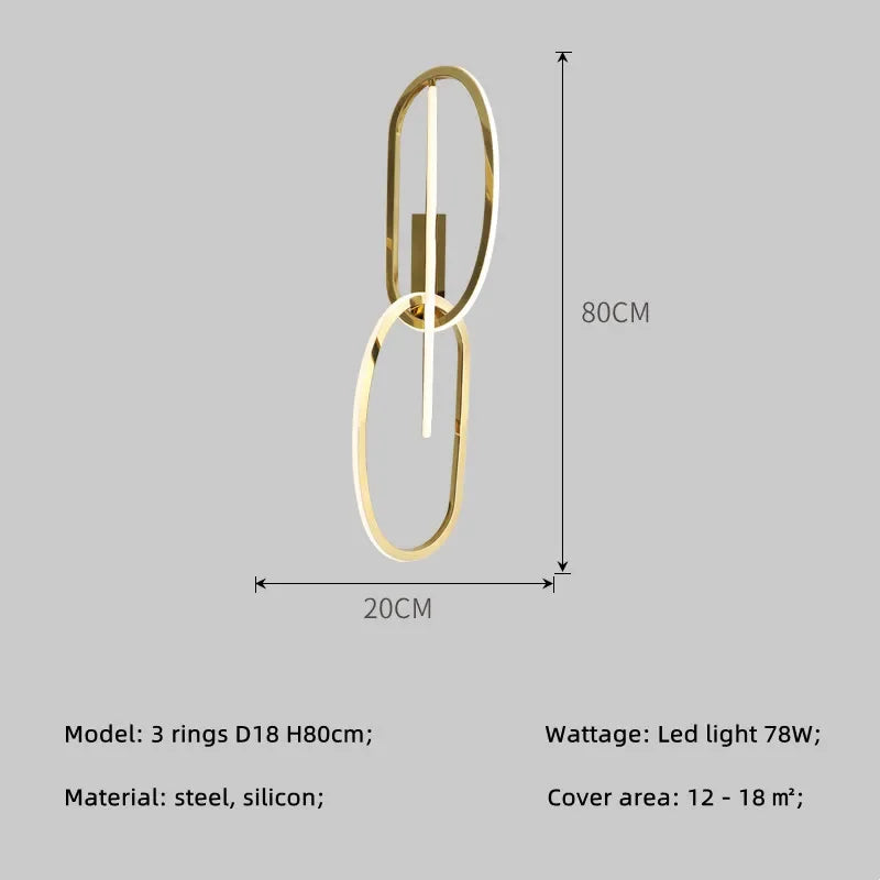 Afralia™ Gold Steel Pendant Light for Home Decor & Bar, Stylish LED Hanging Lamp