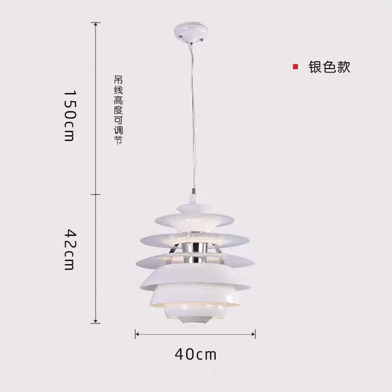 Afralia™ Snowball Pendant Chandelier for Kitchen Island Living Room