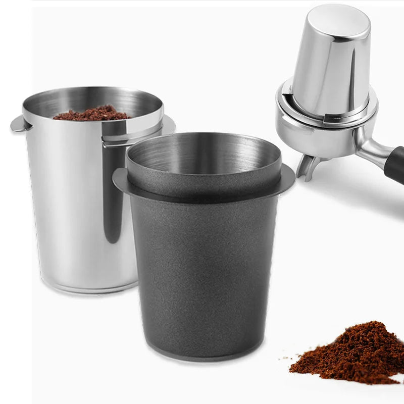 Afralia™ Espresso Dosing Cup: Coffee Powder Feeder & Distributor for Espresso Machine