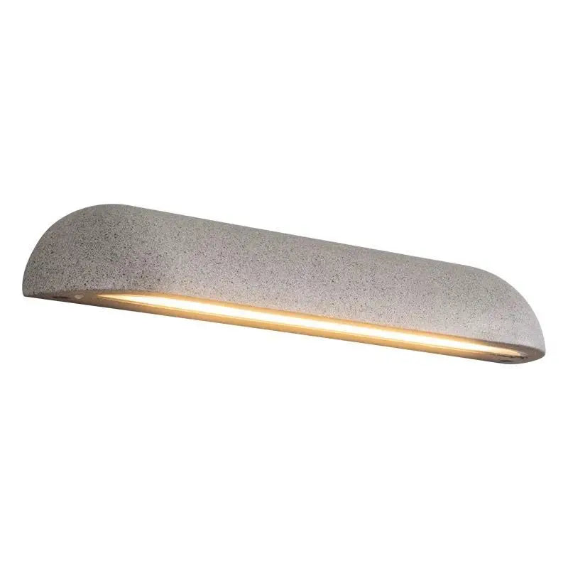 Afralia™ Outdoor LED Stone Wall Lamp for Balcony, Porch, Garden, Hotel & Shop