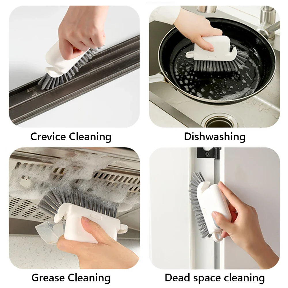 Afralia™ Window Groove Cleaning Brush - 3-in-1 Multifunction Hand-held Tool
