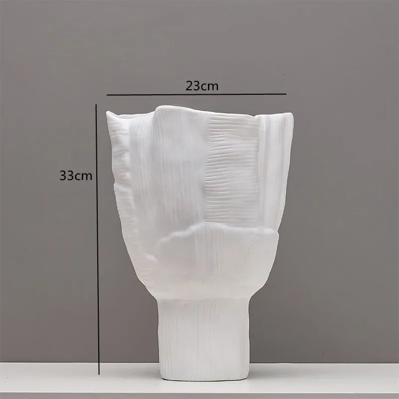 Afralia™ Geometric Resin Flower Pots - Tabletop Handicraft Ornaments for Home Decor