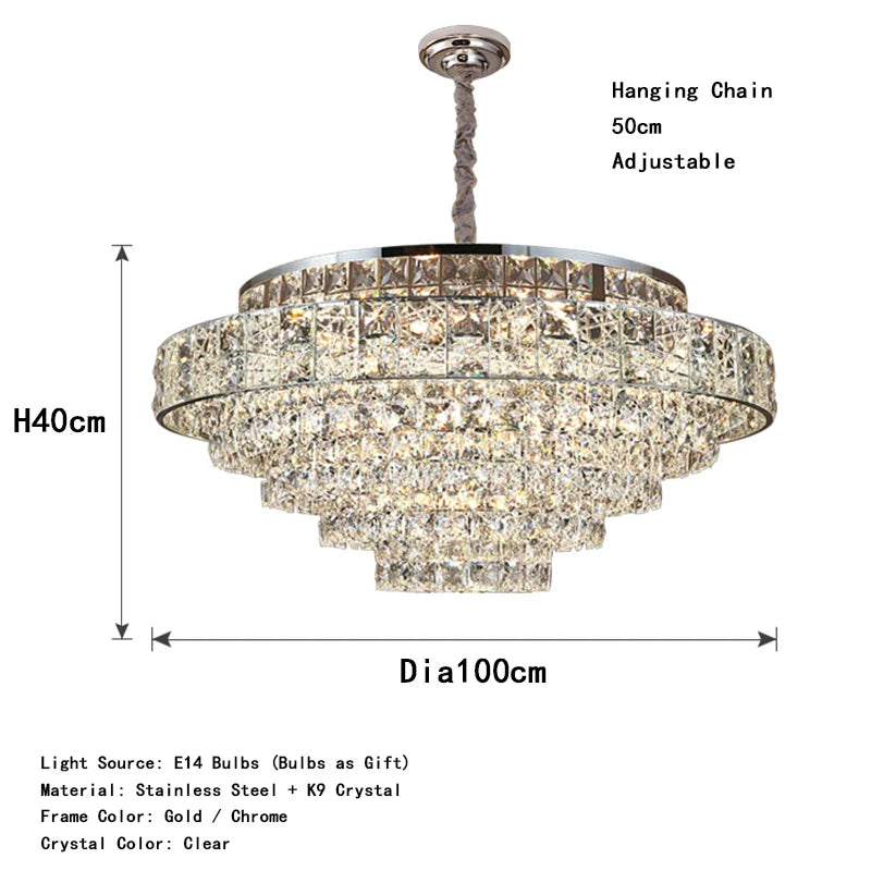 Afralia™ Glitter Crystal Pendant Lights - Modern LED Oval Hanging Lamps for Dining Room