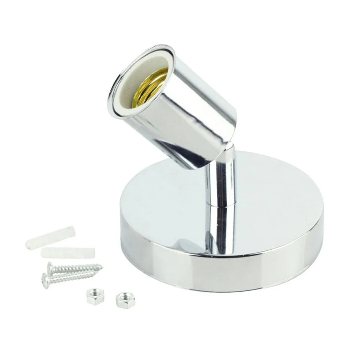 Afralia™ Metal Wall Lamp Base Socket Holder for Edison Incandescent Light Bulb