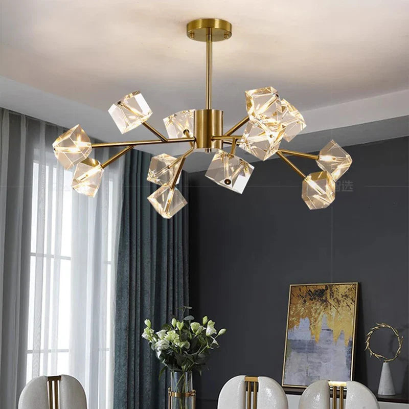 Afralia™ Modern Pendant Chandelier for Dining Room Ceiling Lighting