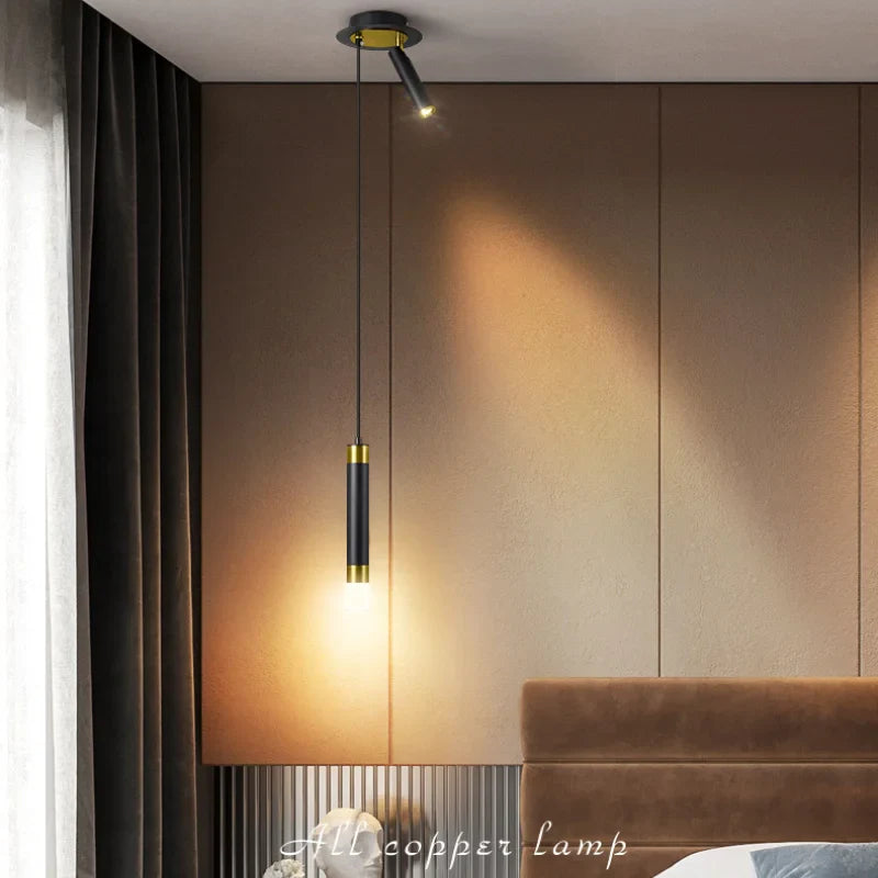 Afralia™ Rotatable Spotlight Pendant Lamp for Modern Bedroom, Living Room, and Kitchen Lighting