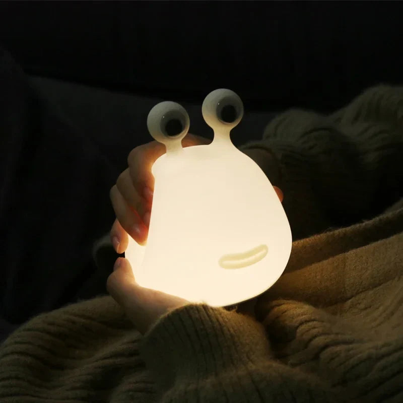 Afralia™ Slug LED Night Light Sleep Baby Room Decor Toy
