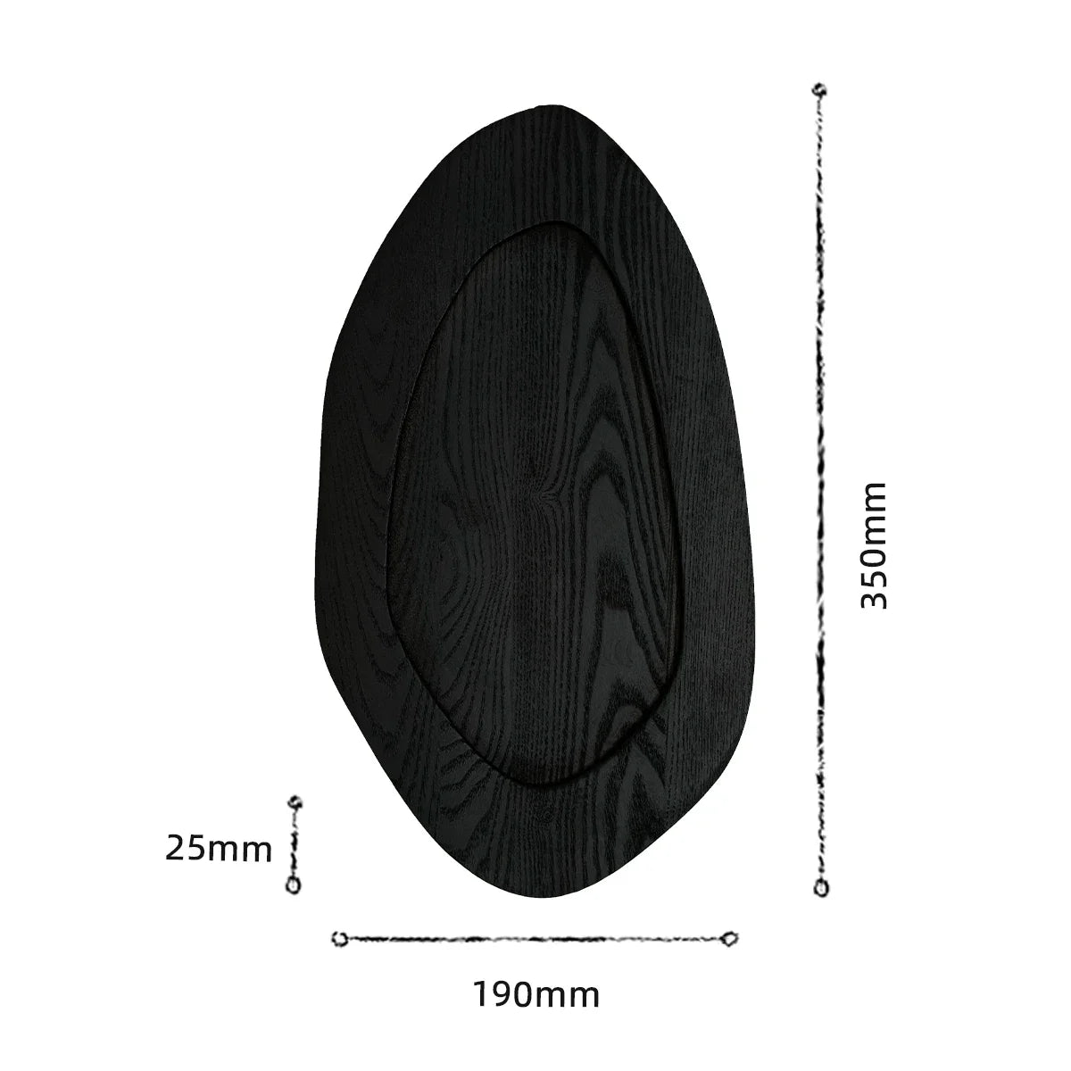 Afralia™ Vintage Solid Wood Tray for Fruit Desserts, Home Decor & Photography Props