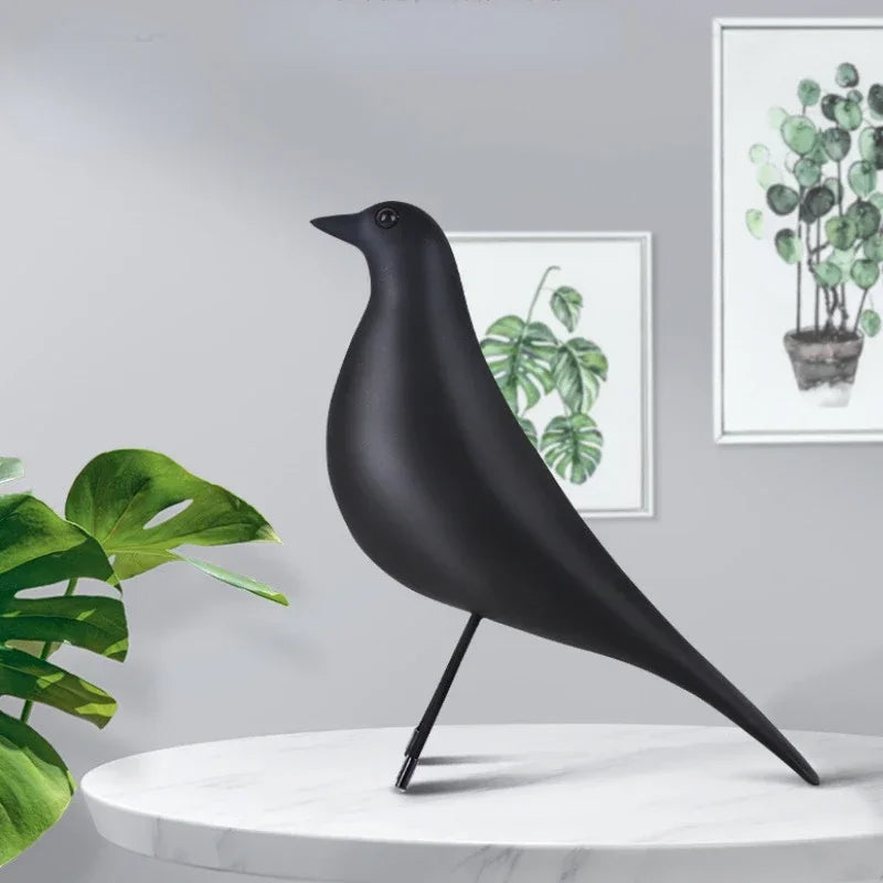 Afralia™ Bird Peace Dove Geometric Statue Resin Craft Home Decoration