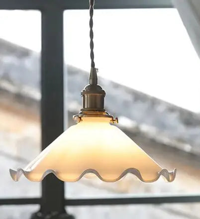 Afralia™ Glass Pendant Lights for Bedroom Dinning Living Room