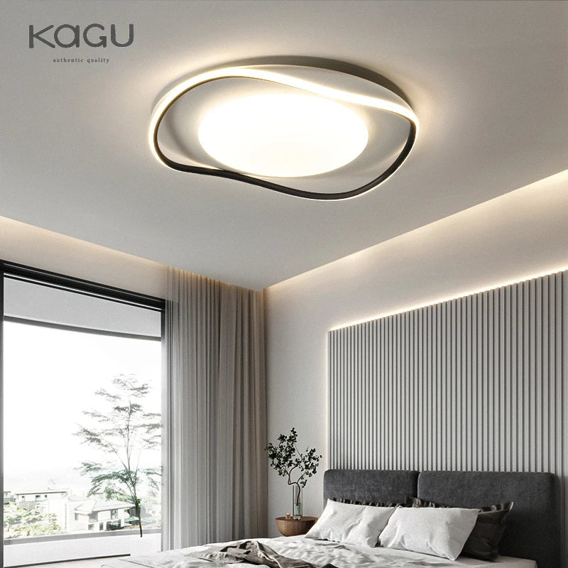 Afralia™ Modern LED Ceiling Lights for Bedroom Study Living Room Decoration