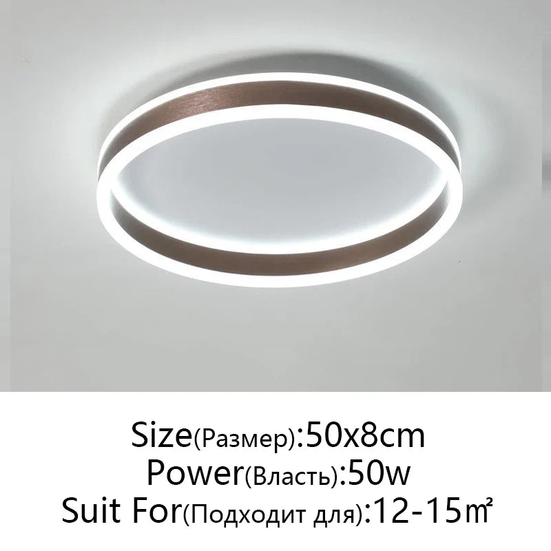 Afralia™ LED Pendant Light Ceiling Lamp Living Room Kitchen Dining Minimalist Decor