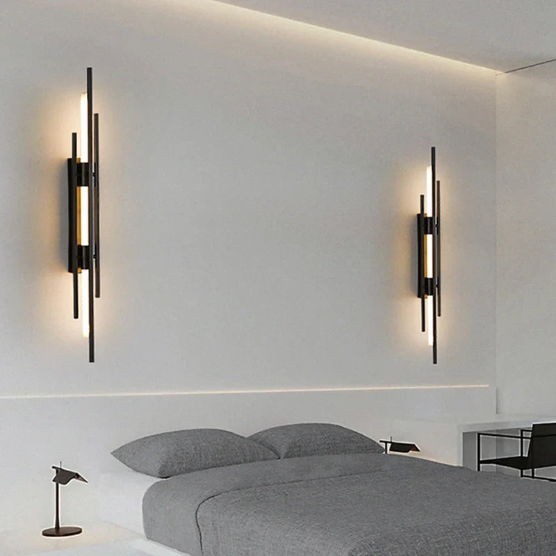 Afralia™ Modern Nordic LED Wall Light Indoor Room Decor Sconce