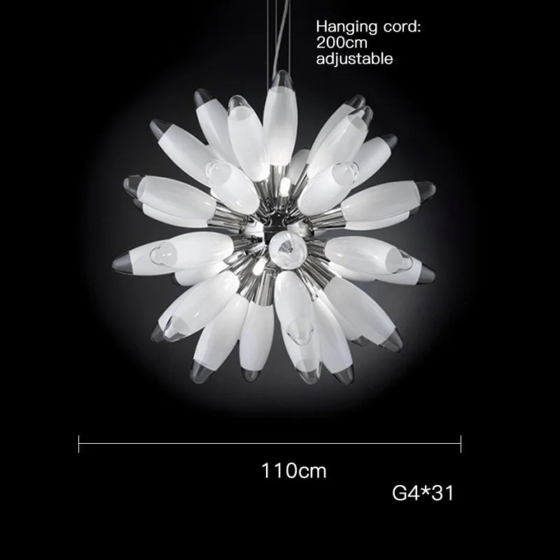 Afralia™ LED Globe 2025 Chandelier in Chrome/Gold - Spectacular Lighting Fixture