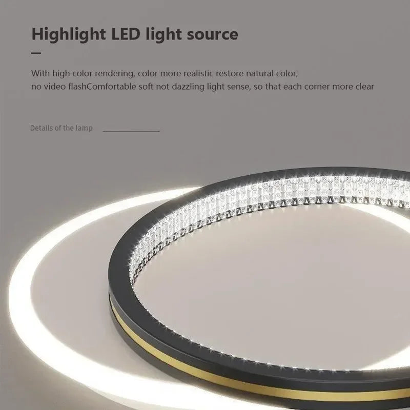 Afralia™ Crystal LED Ceiling Lights for Elegant Home Entrance with Minimalist Design