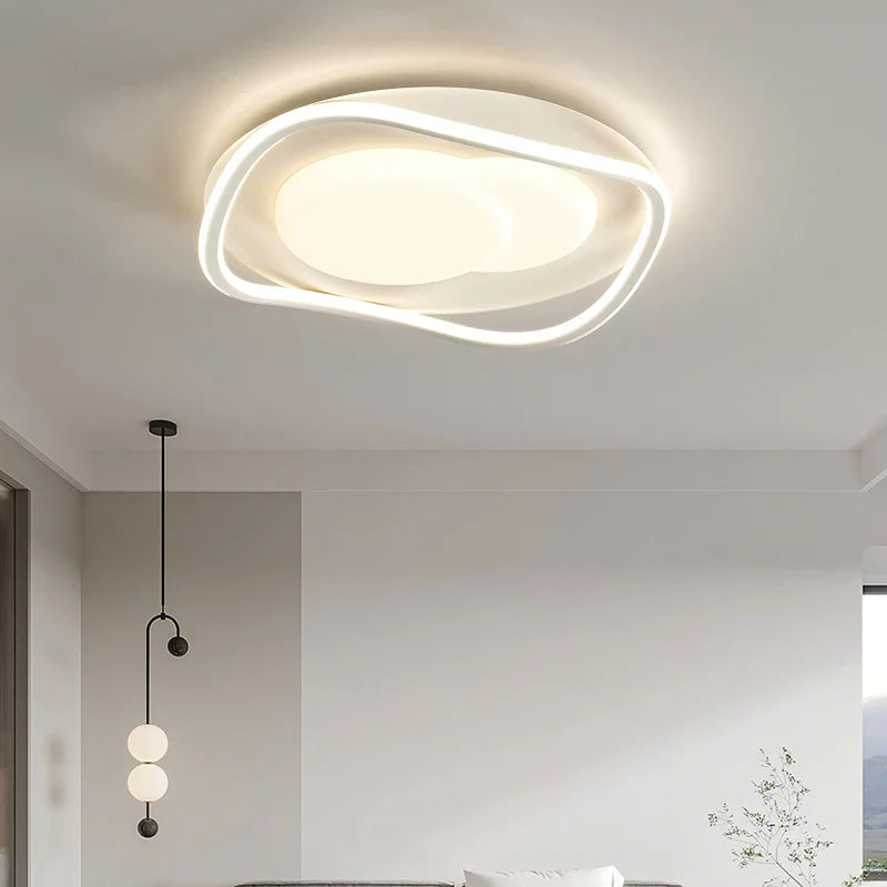 Afralia™ LED Chandelier Light for Bedroom Living Room Kitchen Indoor Ceiling Lighting