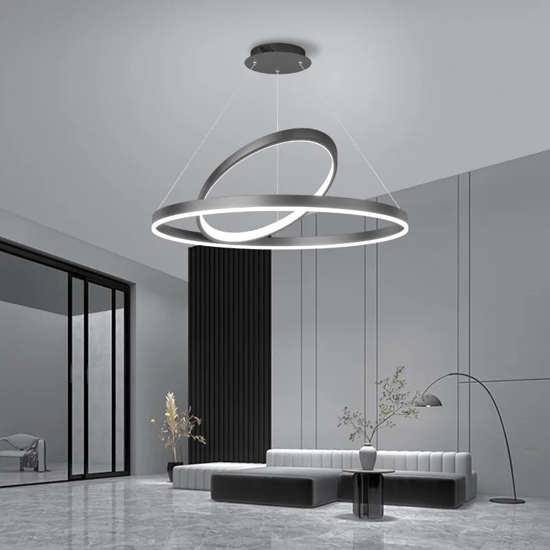 Afralia™ Irregular Ceiling Chandelier for Living Room Bedroom Study Room