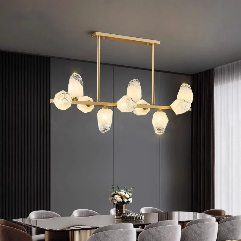 Afralia™ LED Pendant Light Chandeliers for Modern Home Decor Living Room Dining Room Lighting
