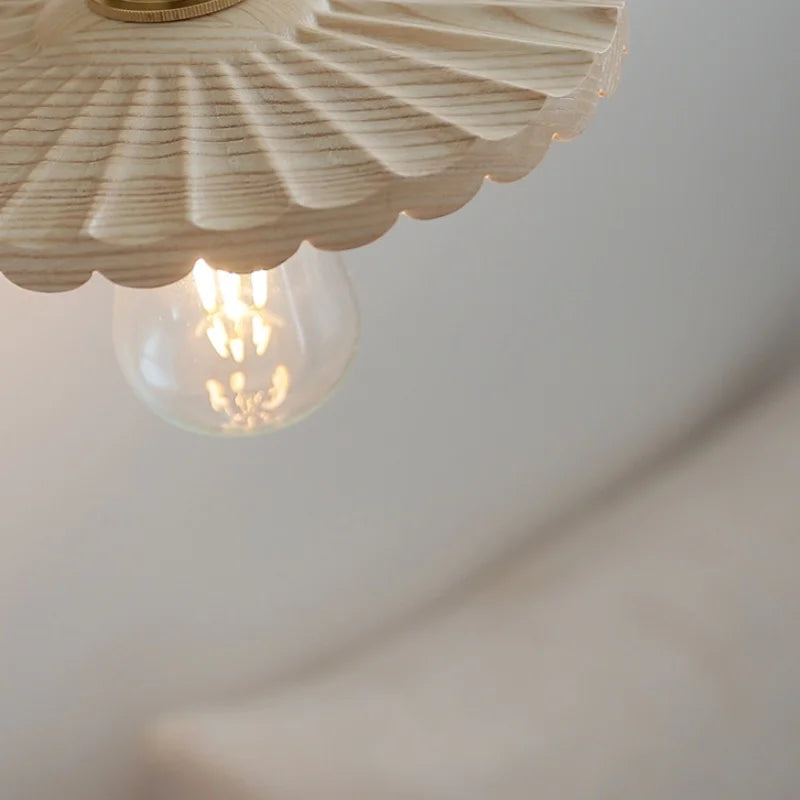 Afralia™ Ash Wood Up Down LED Wall Lights Living Room Stair Lamp
