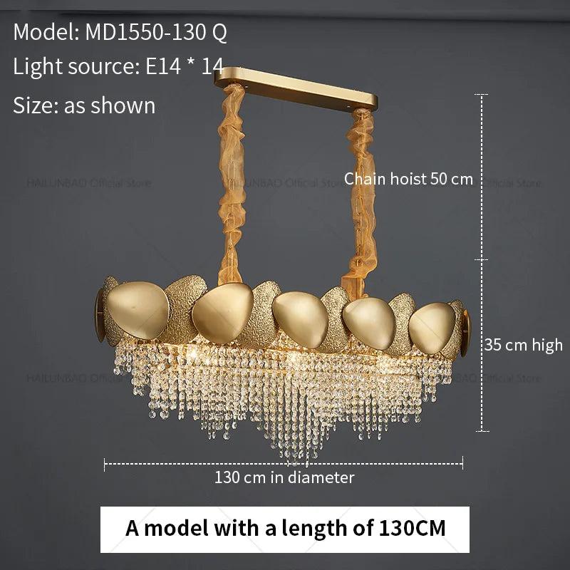 Afralia™ Crystal Chandelier: Modern Round Headlight for Livingroom and Master Bedroom
