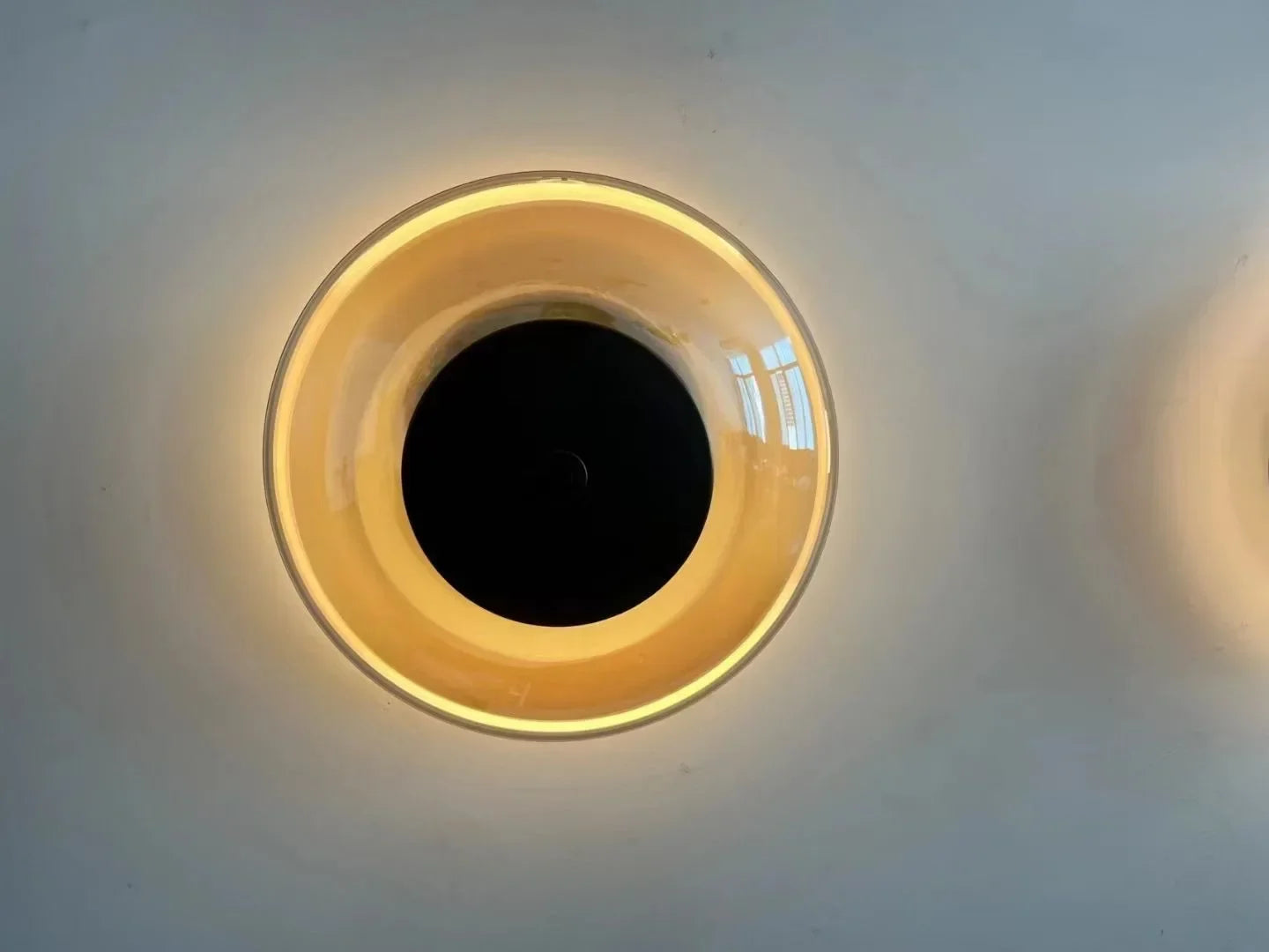 Afralia™ Nordic Glass Pendant Lamp for Bedroom Living Room Ceiling Chandelier Fixture